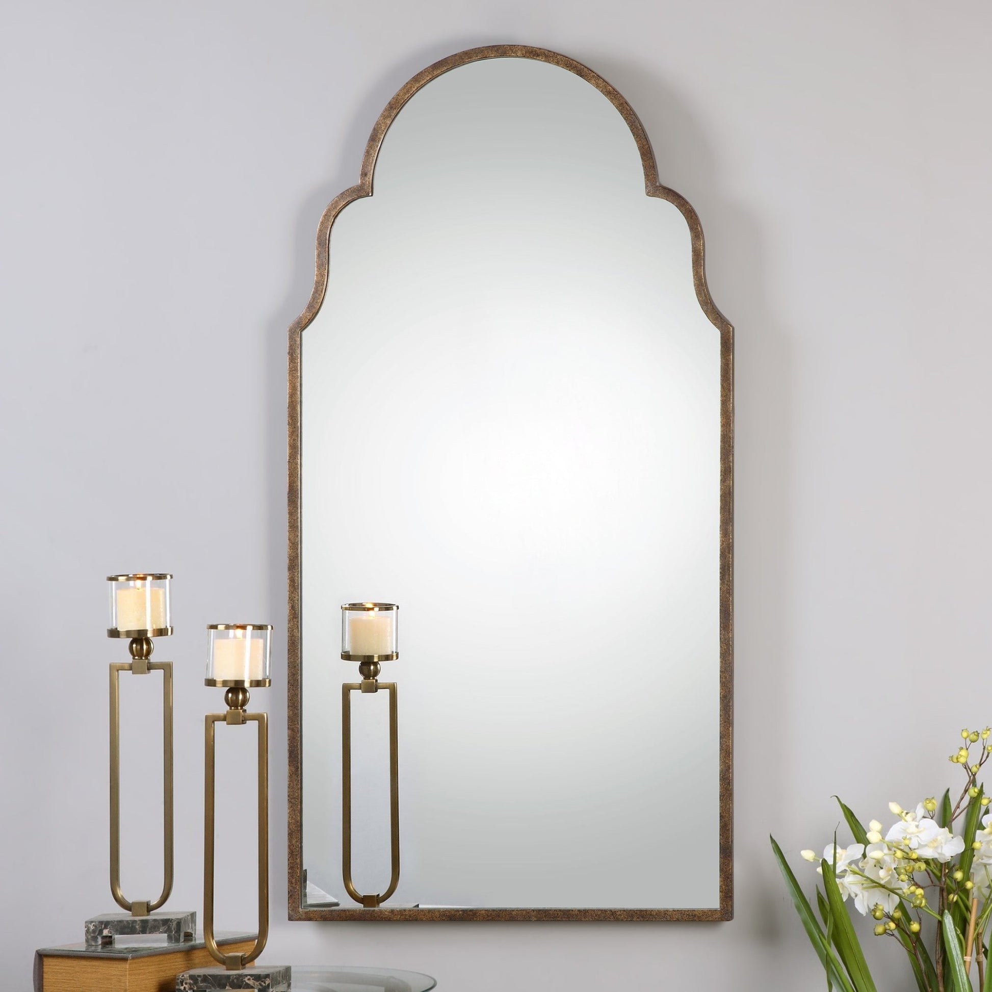 Brayden Tall Arch Mirror Mirrors| Uttermost