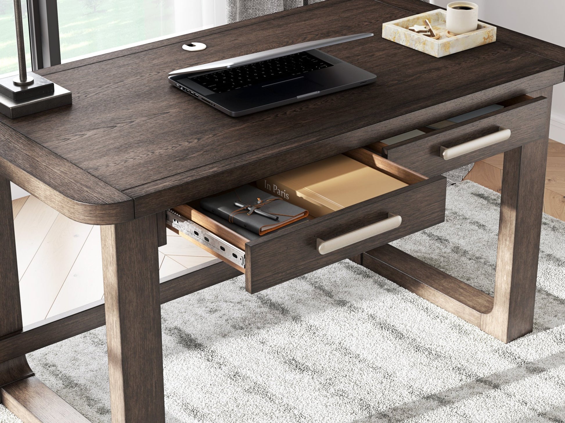 Breckington 56" Home Office Desk Office Desks| Ashley Homestore