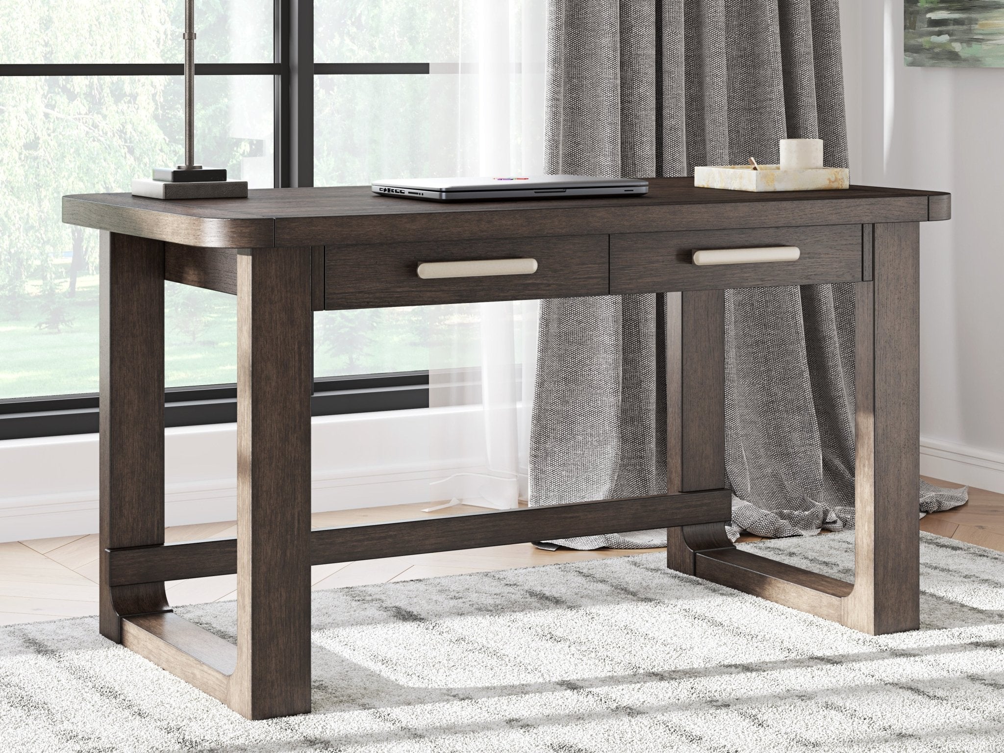 Breckington 56" Home Office Desk Office Desks| Ashley Homestore