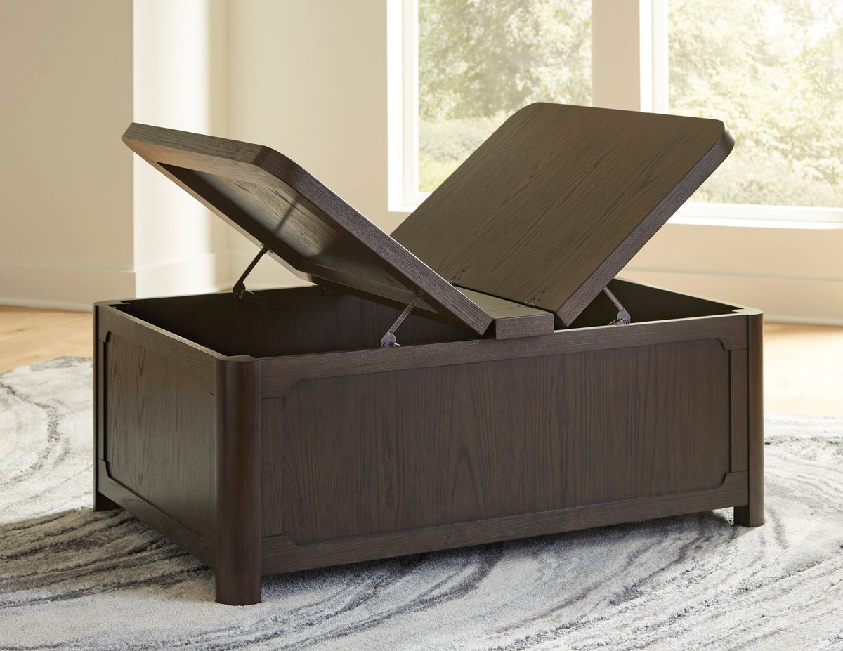 Breckington Cocktail Table with Storage Coffee Tables| Ashley Homestore