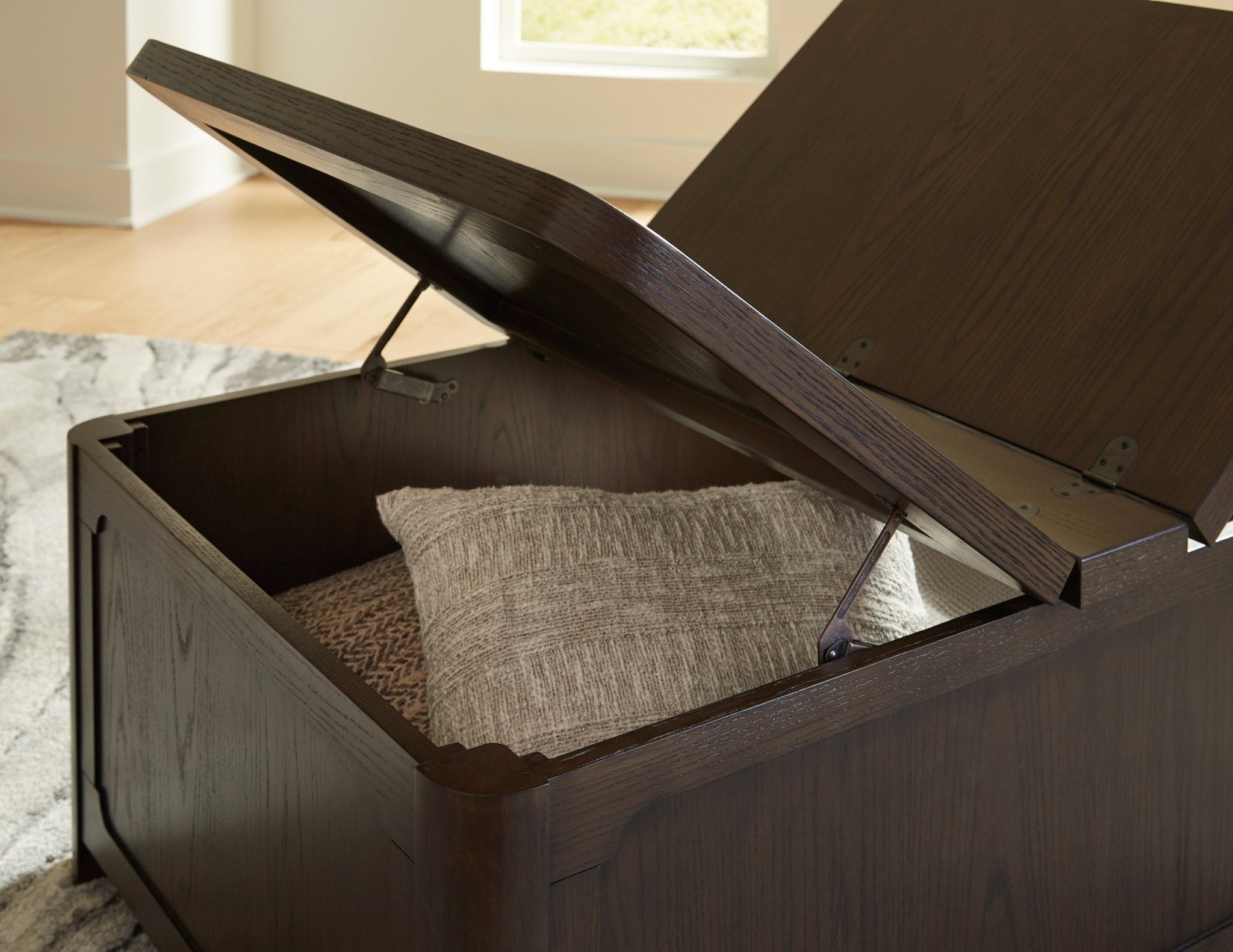 Breckington Cocktail Table with Storage Coffee Tables| Ashley Homestore