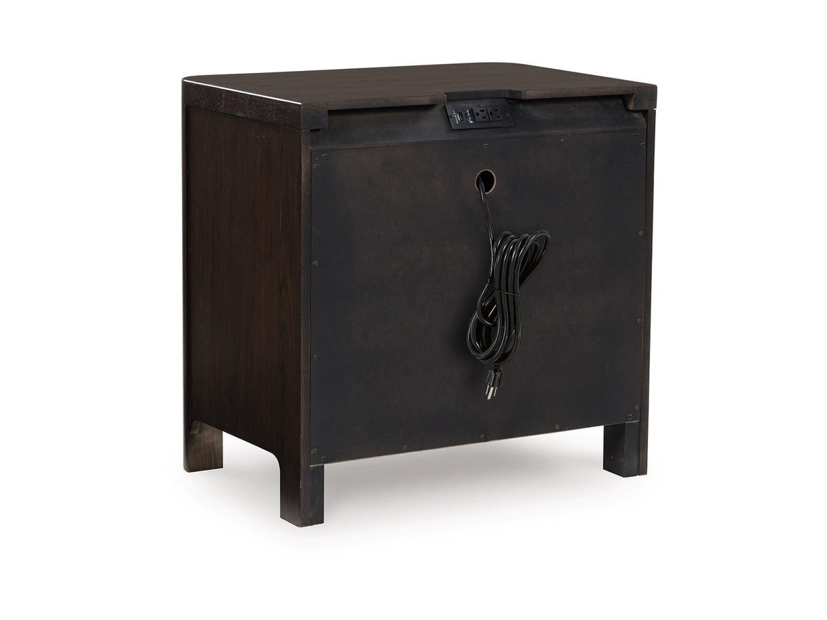 Breckington Two Drawer Night Stand Nightstands| Ashley Homestore