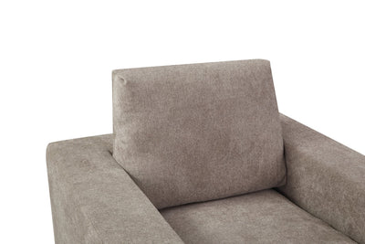 Bresca Brown Accent Chair - Al Rugaib Furniture