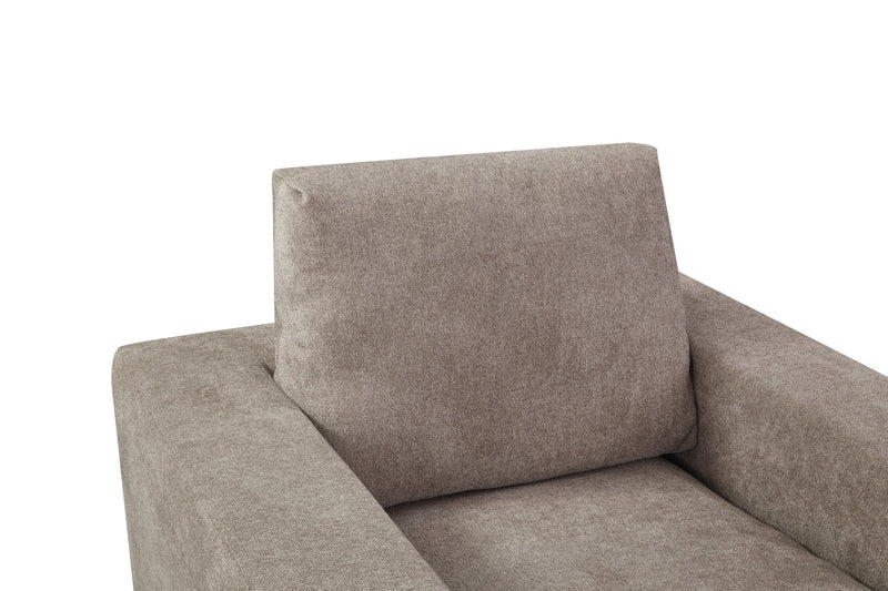 Bresca Brown Accent Chair - Al Rugaib Furniture