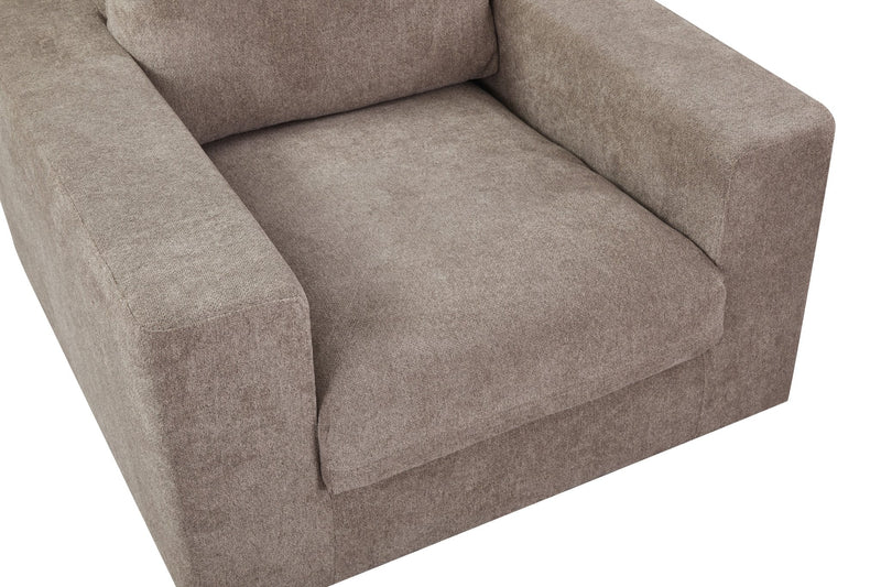 Bresca Brown Accent Chair - Al Rugaib Furniture