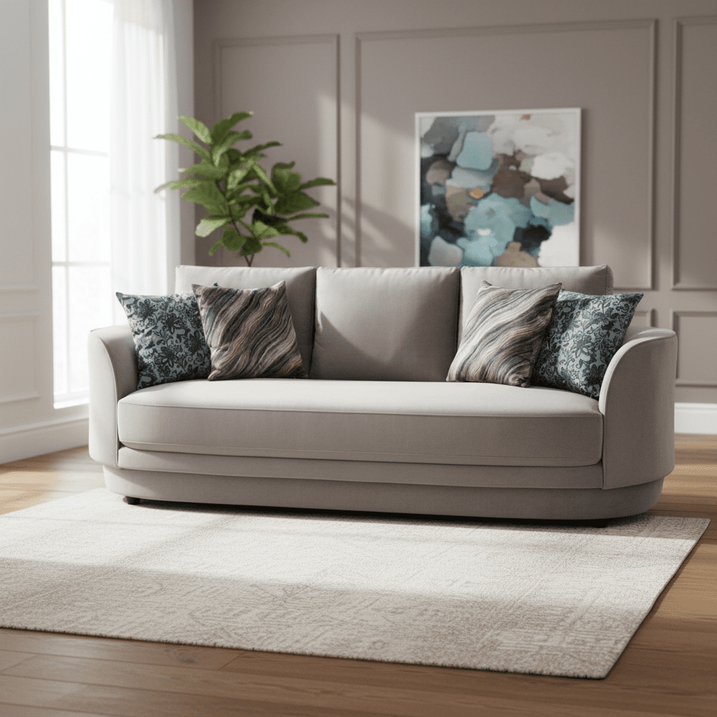 Brescia Grey Sofa Sofas & Loveseats| Roots Furniture