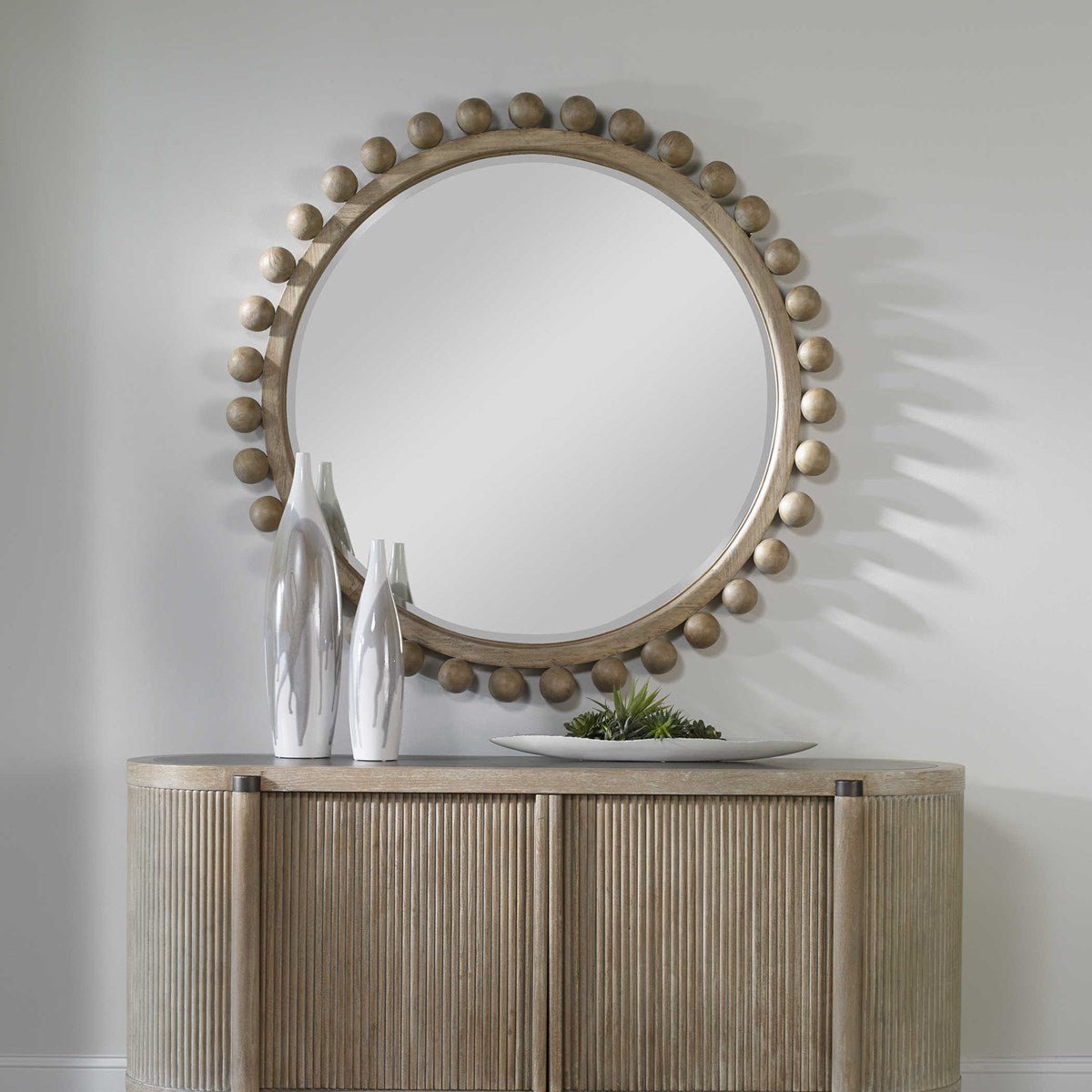 Brianza Round Mirror Mirrors| Uttermost