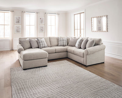 Bridgemont 4 - Piece Sectional with Chaise - Al Rugaib Furniture