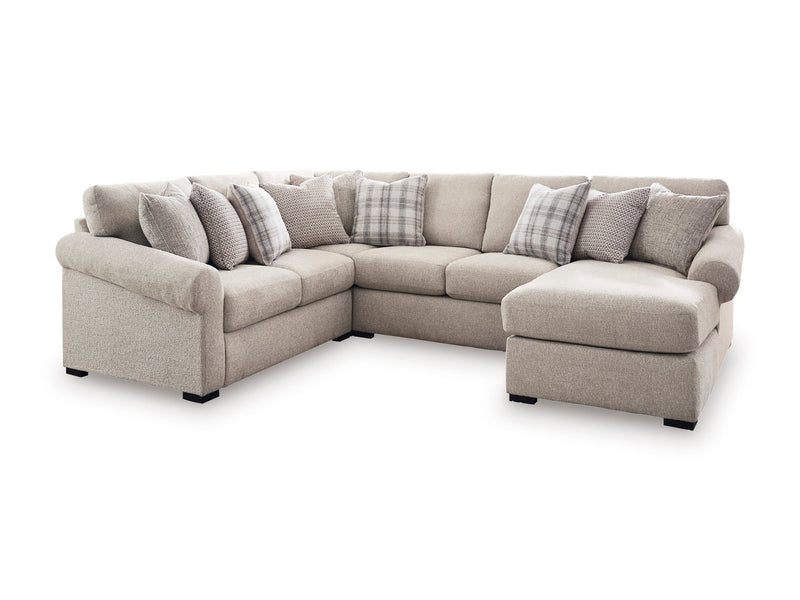 Bridgemont 4 - Piece Sectional with Chaise - Al Rugaib Furniture
