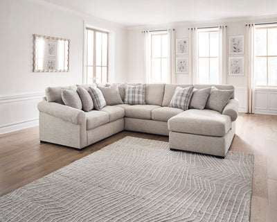 Bridgemont 4 - Piece Sectional with Chaise - Al Rugaib Furniture