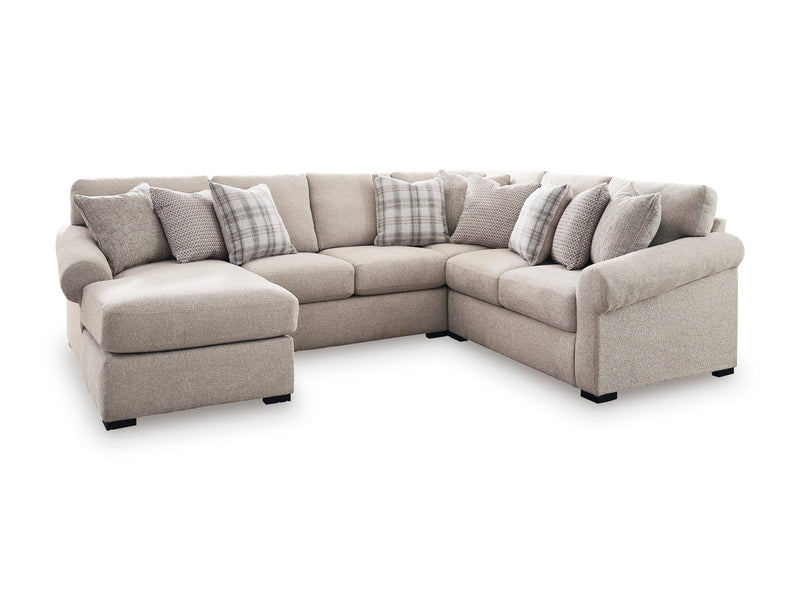 Bridgemont 4 - Piece Sectional with Chaise - Al Rugaib Furniture