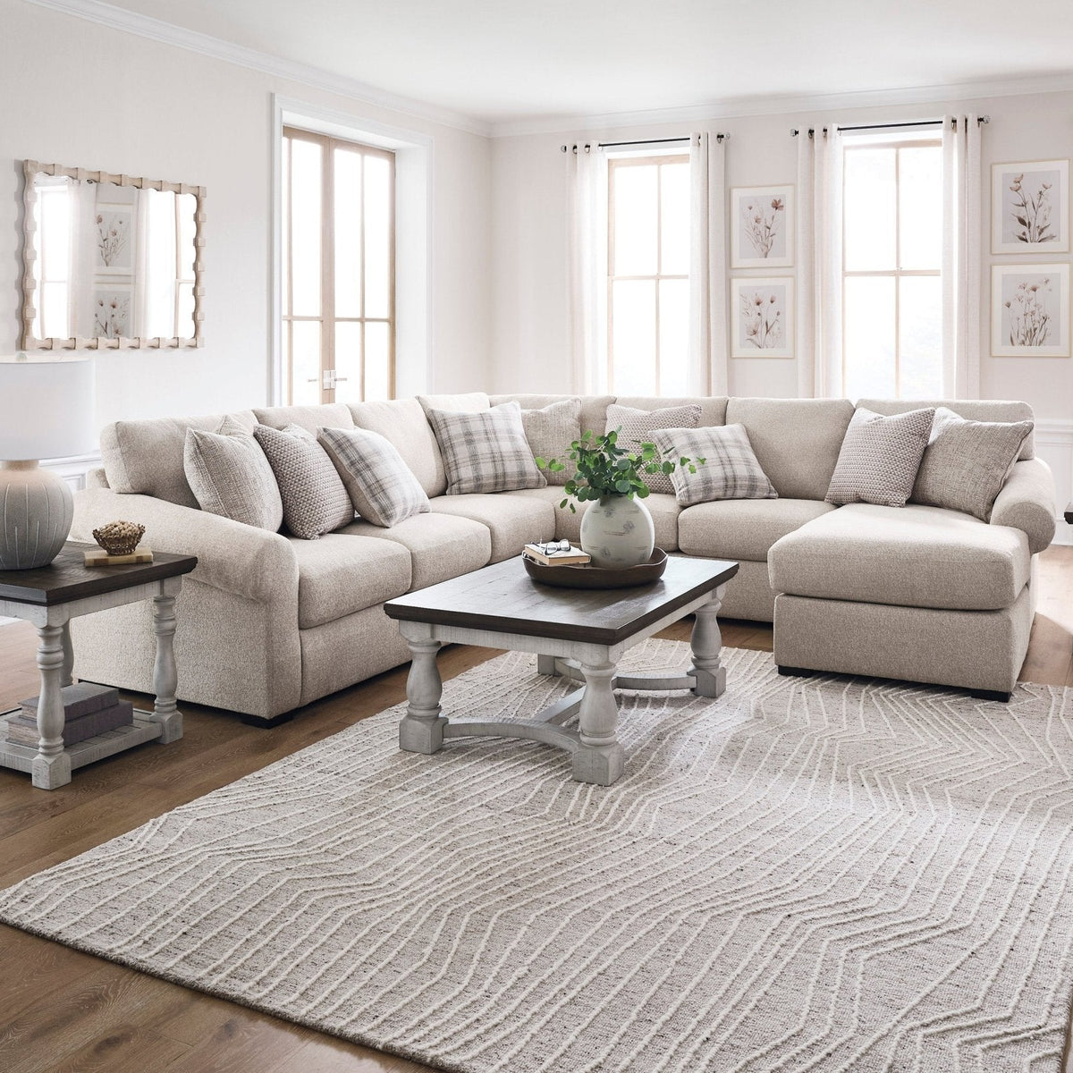 Bridgemont 5-Piece Sectional with Chaise Sectionals| Ashley Homestore