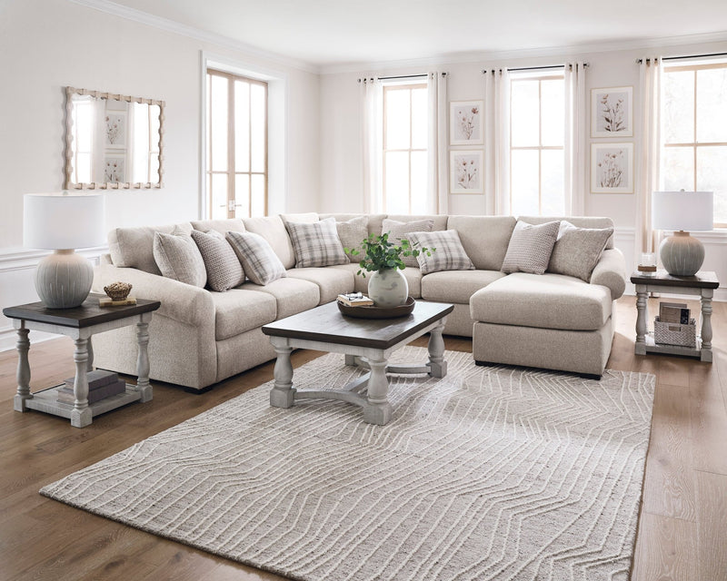 Bridgemont 5 - Piece Sectional with Chaise - Al Rugaib Furniture
