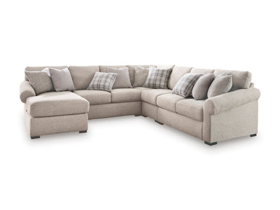 Bridgemont 5 - Piece Sectional with Chaise - Al Rugaib Furniture