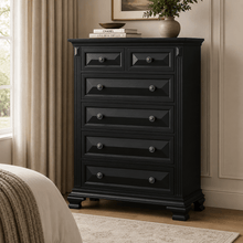 Bridgestone 6-Drawer Chest in Black