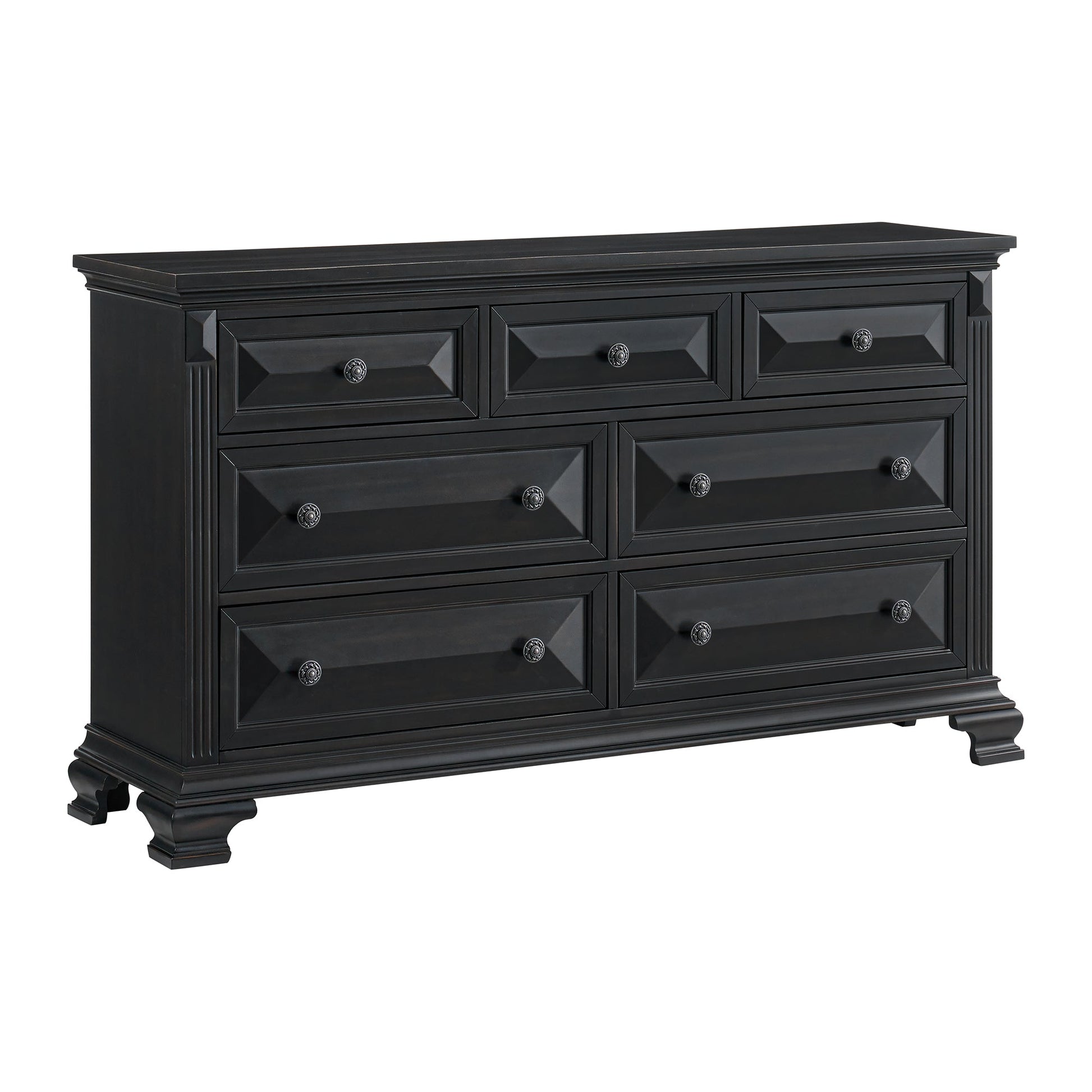 Bridgestone 7-Drawer Dresser in Black Dressers| Roots Furniture