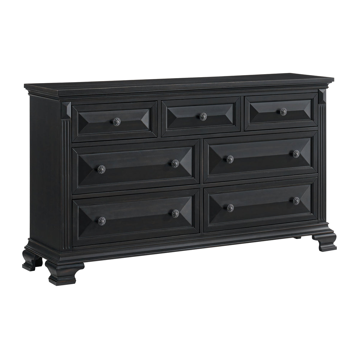Bridgestone 7-Drawer Dresser in Black Dressers| Roots Furniture
