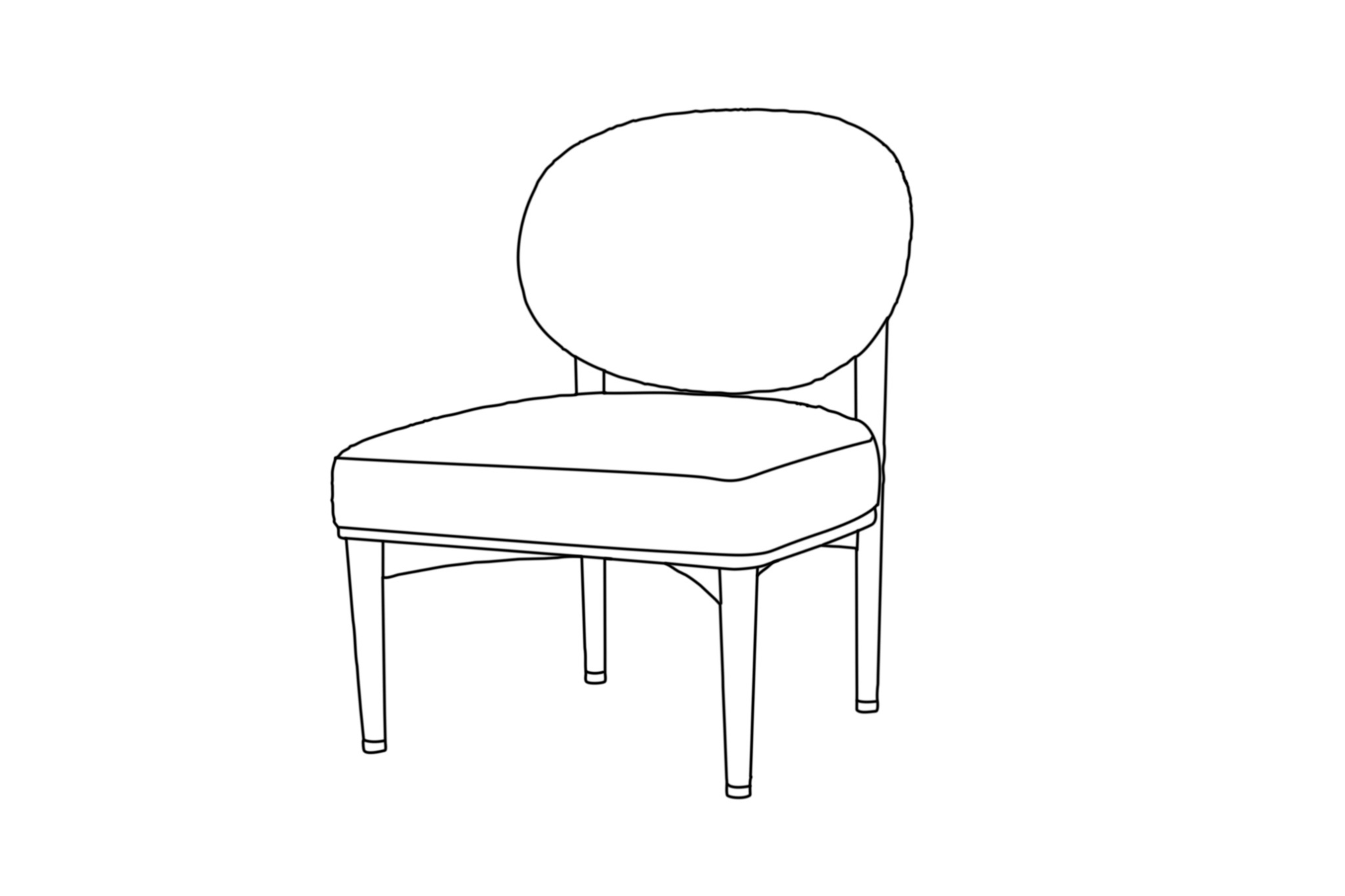 Brielle Beige Accent Chair Chairs| Roots Furniture