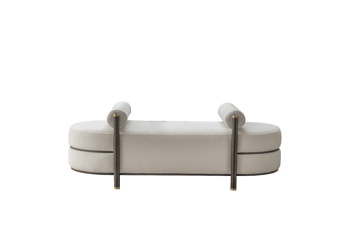Brielle Beige Bench Benches| Roots Furniture