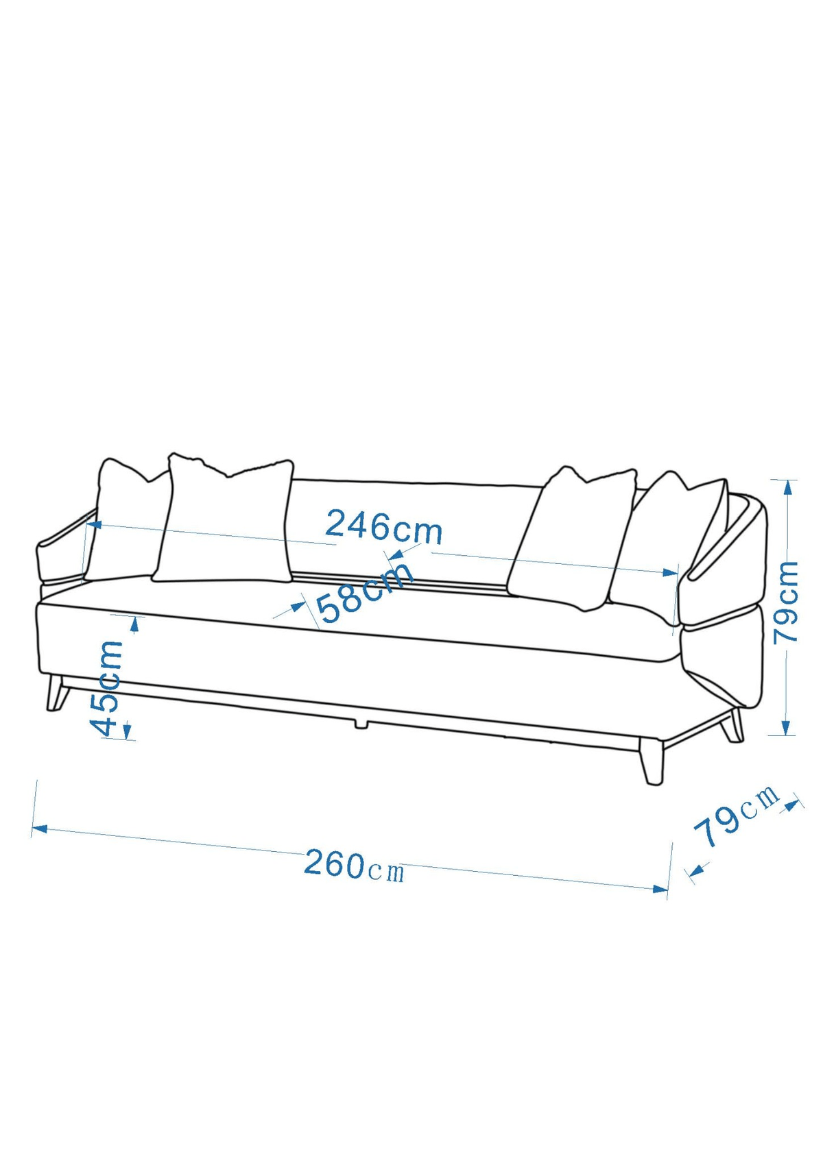 Brielle Beige XL Sofa XL Sofas| Roots Furniture