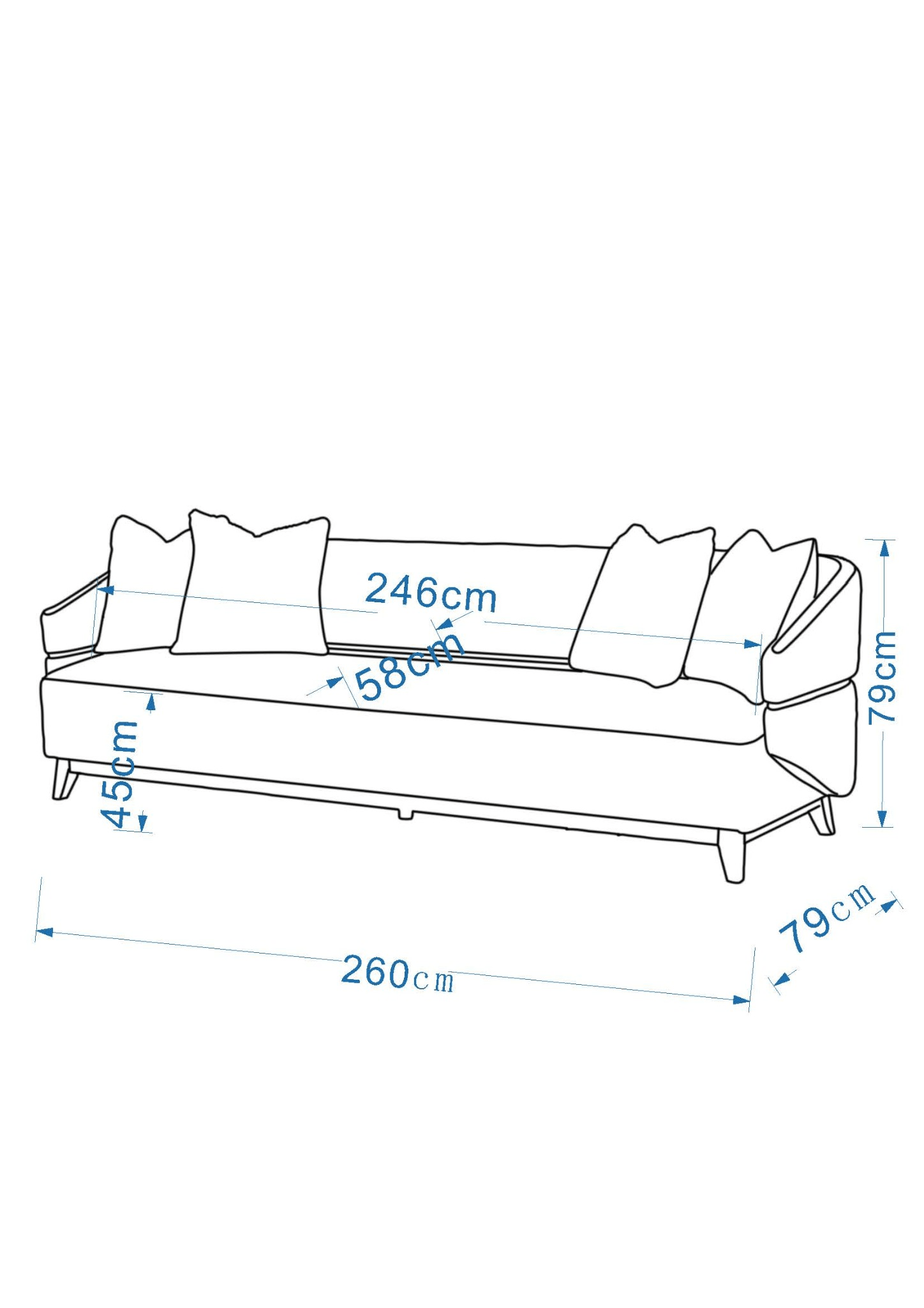 Brielle Beige XL Sofa XL Sofas| Roots Furniture