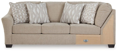 Brogan Bay Left - Arm Facing Sofa with Corner Wedge - Al Rugaib Furniture