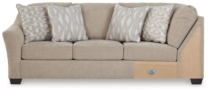 Brogan Bay Left - Arm Facing Sofa with Corner Wedge - Al Rugaib Furniture