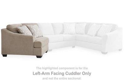 Brogan Bay Right - Arm Facing Cuddler - Al Rugaib Furniture