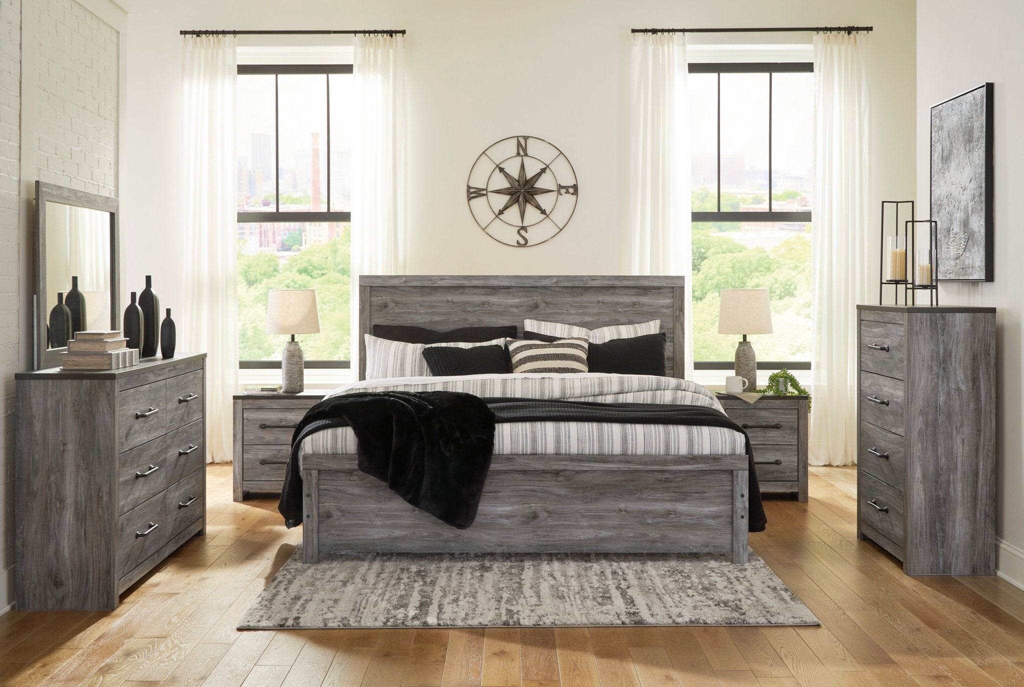 Bronyan King Panel Bed Beds| Ashley Homestore