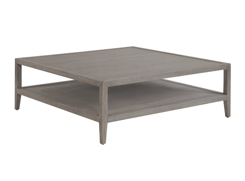 Brown Oak Wood Coffee Table - Al Rugaib Furniture