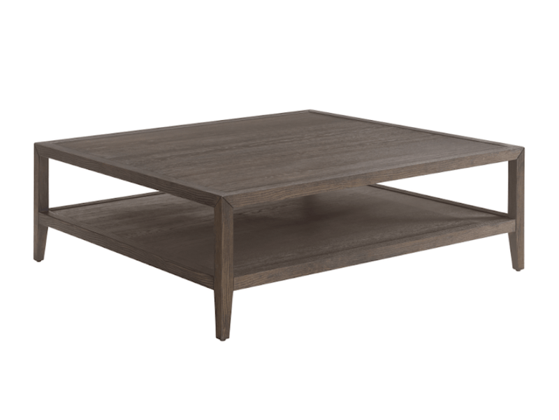Brown Oak Wood Coffee Table - Al Rugaib Furniture