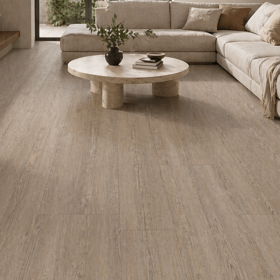 Brushed Pine Brown Glue down Carpet Tile Box-0 Tiles Per Box Tiles| Tarkett