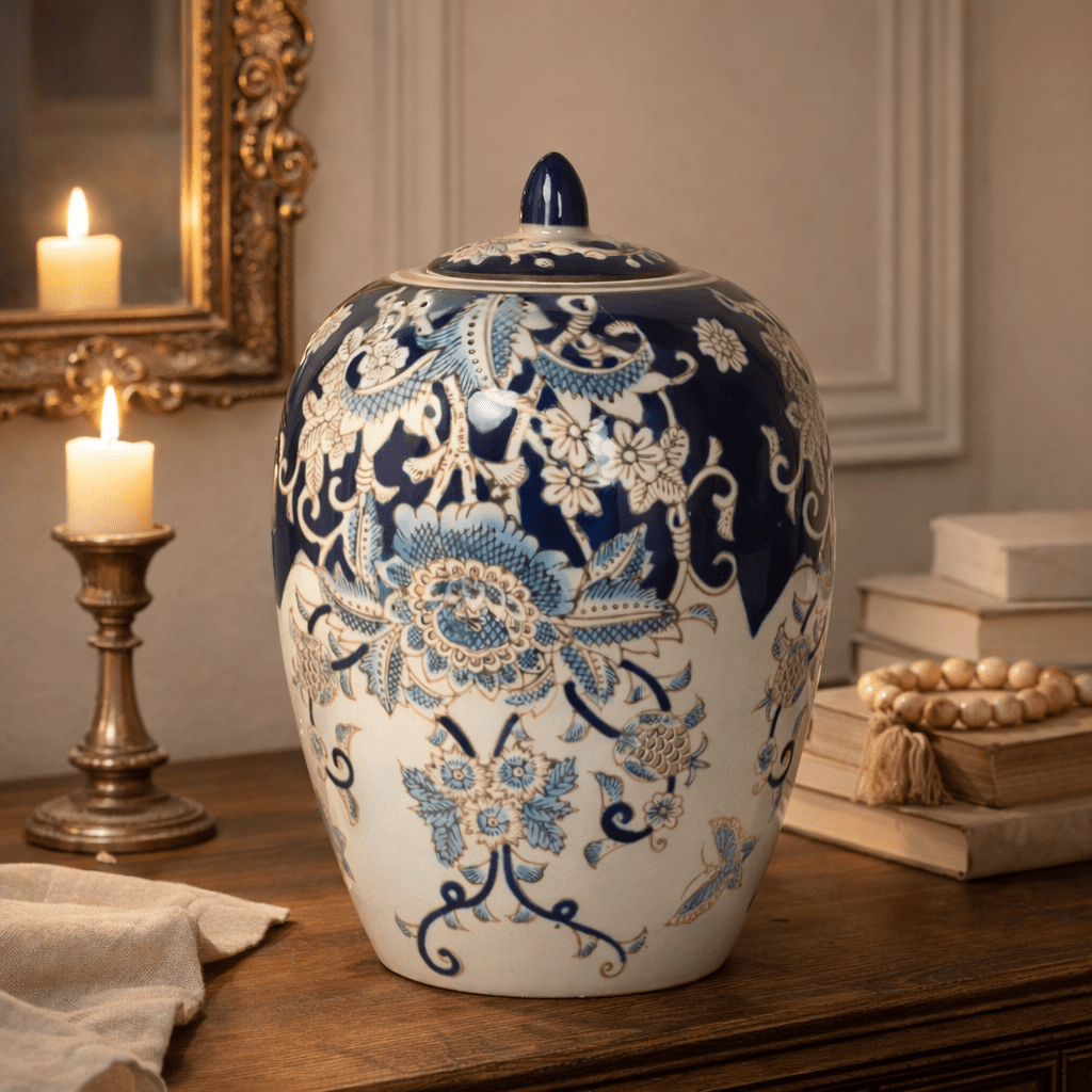 Bryn Lidded Jar Vases and Jars| Roots Furniture