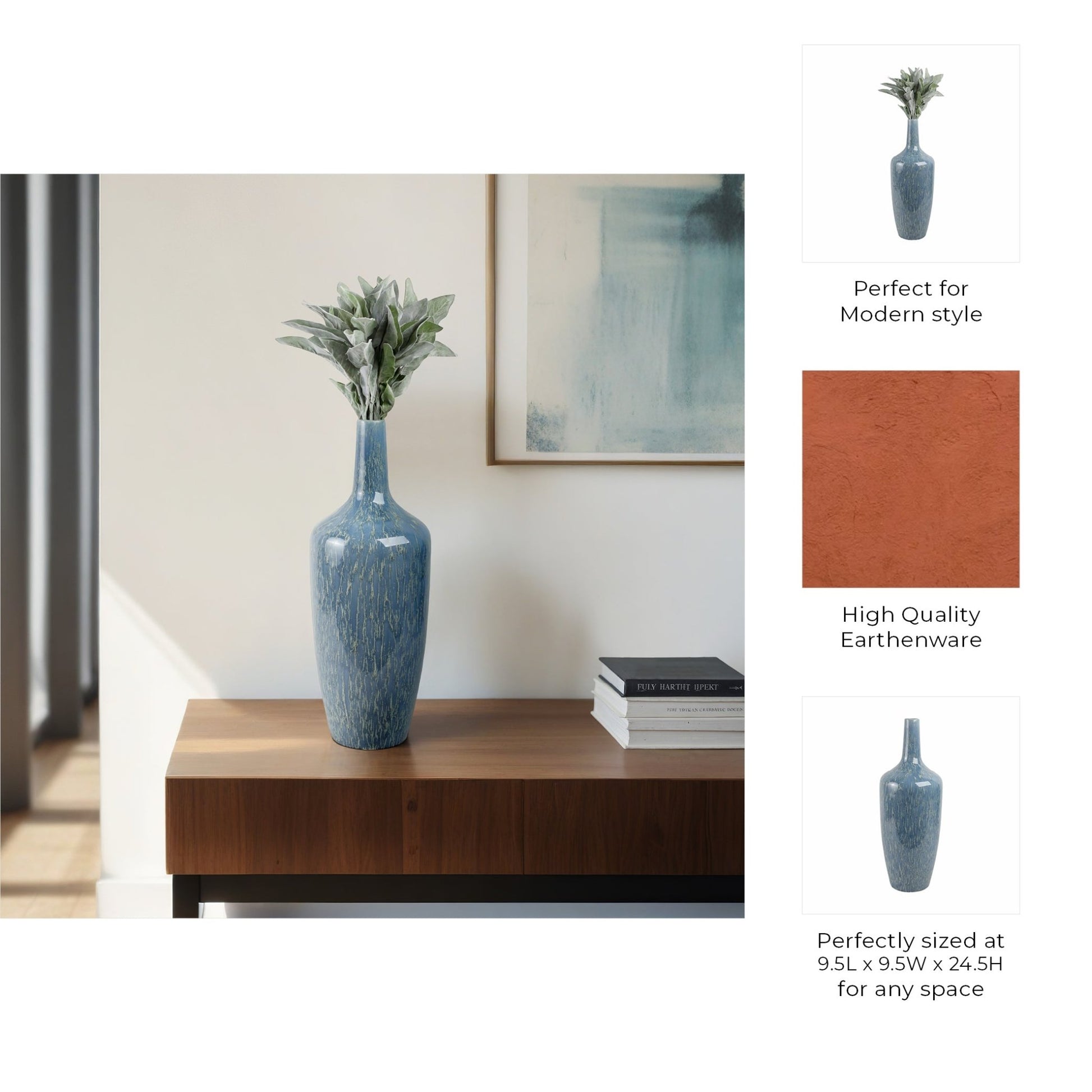 Bucelas Portugal Vase Vases and Jars| Sagebrook Home