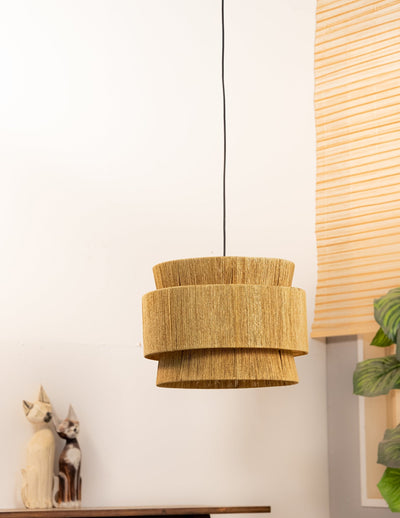 Bulacan - 3 - TIER WOVEN PENDANTS - Al Rugaib Furniture
