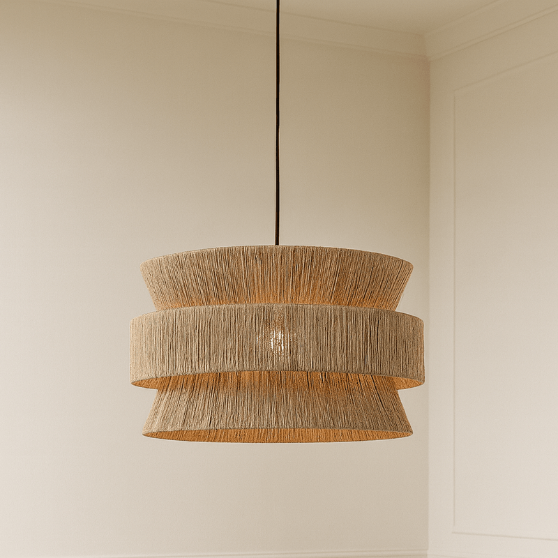 Bulacan - 3 - TIER WOVEN PENDANTS - Al Rugaib Furniture