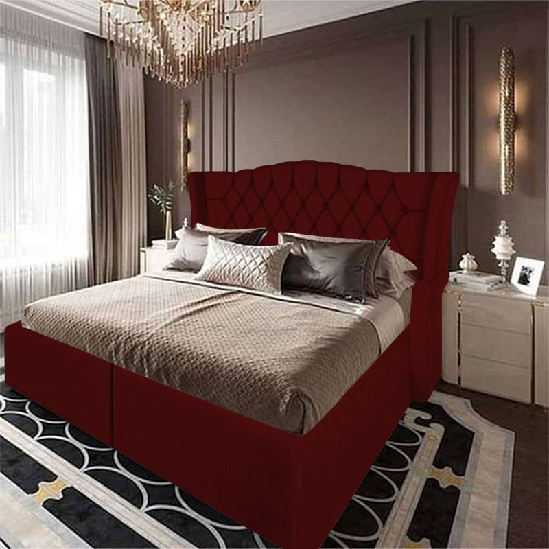 In House | Taj Mahal Bed Frame Linen - 200x150 cm