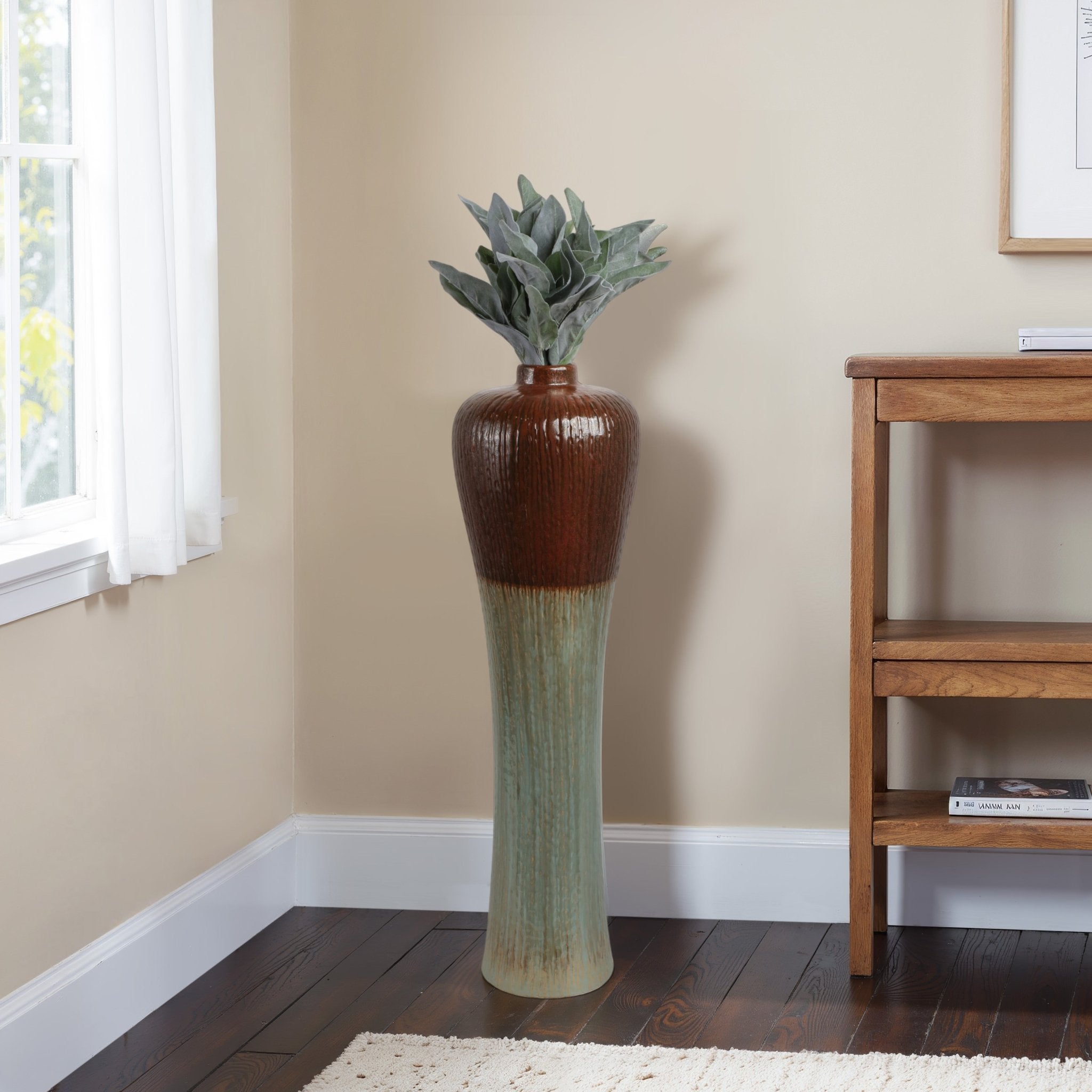 Burien Floor Vase Vases and Jars| Sagebrook Home