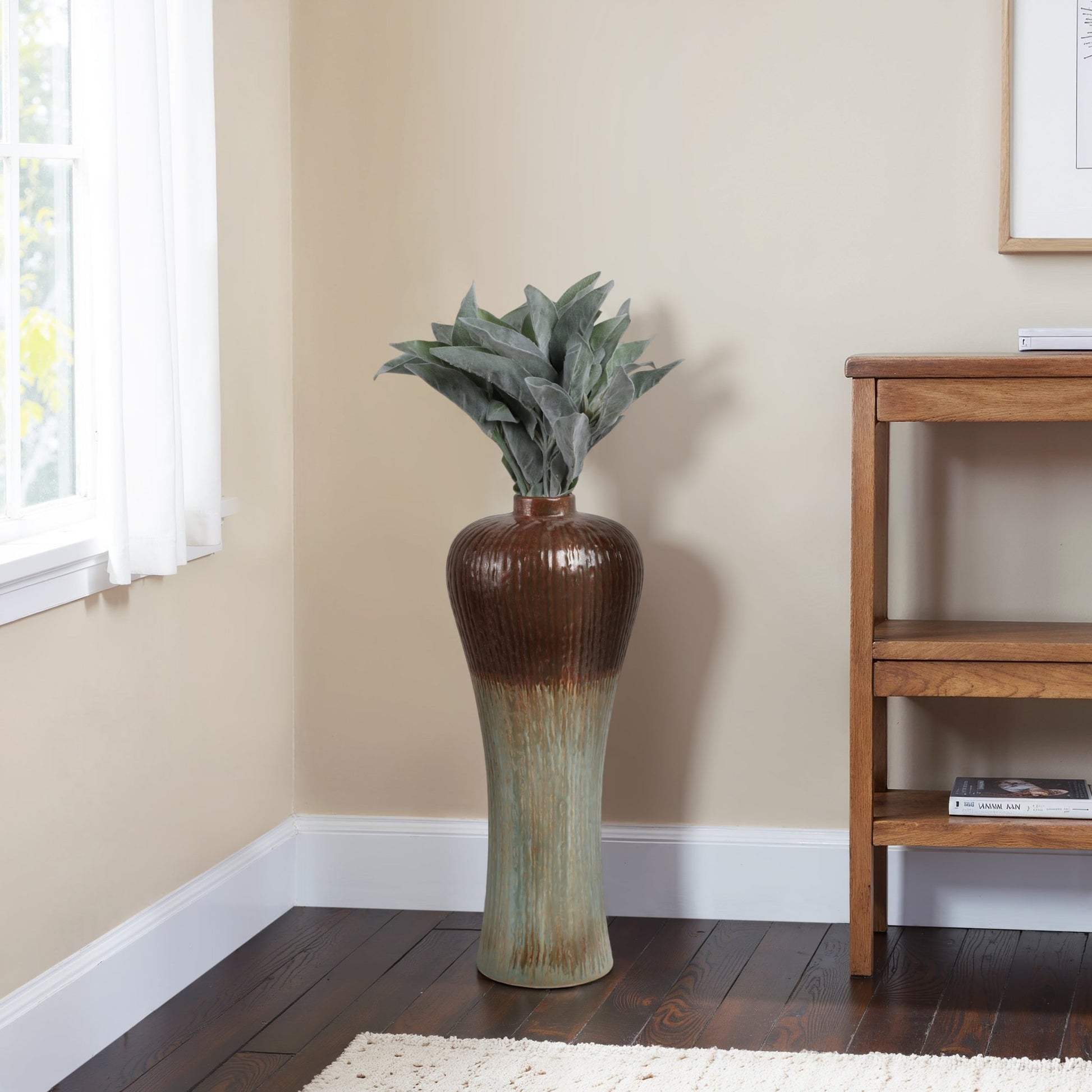 Burien Floor Vase Vases and Jars| Sagebrook Home
