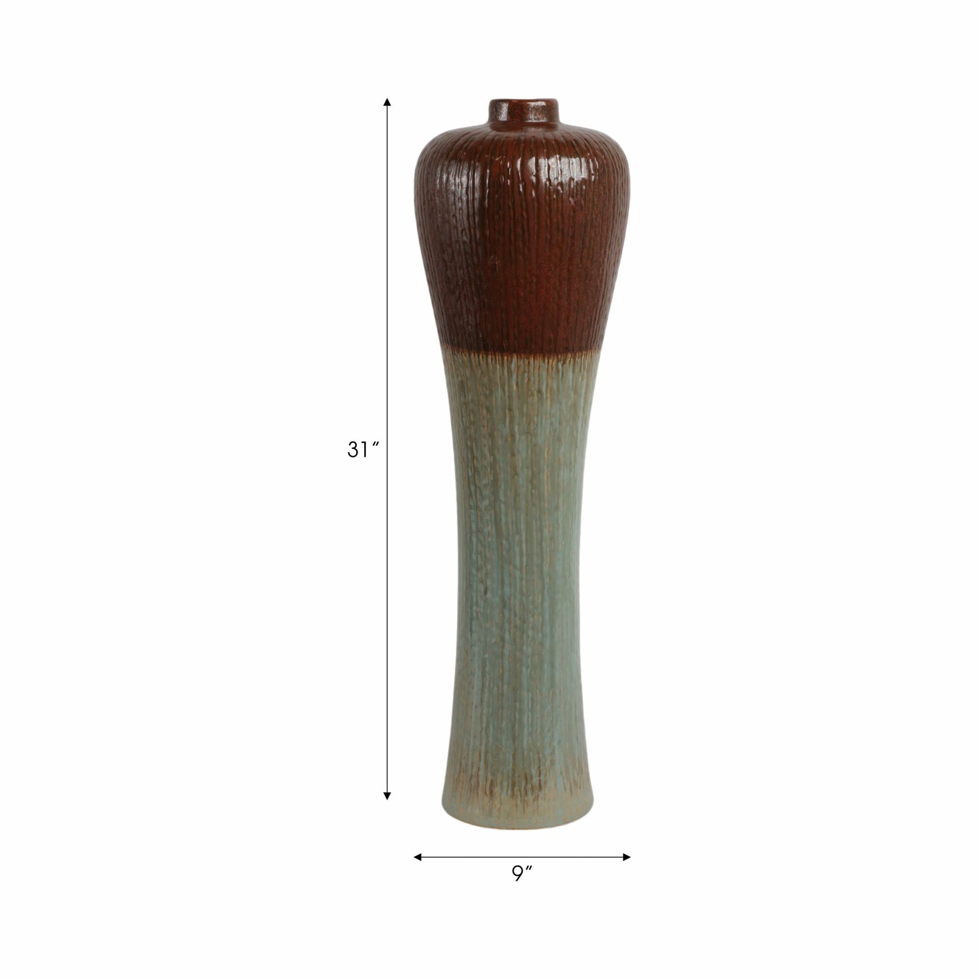 Burien Floor Vase Vases and Jars| Sagebrook Home