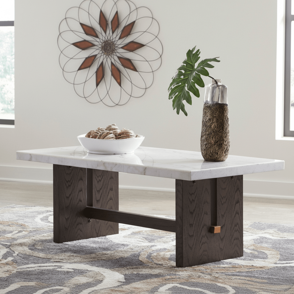 Burkhaus Coffee Table Coffee Tables| Ashley Homestore