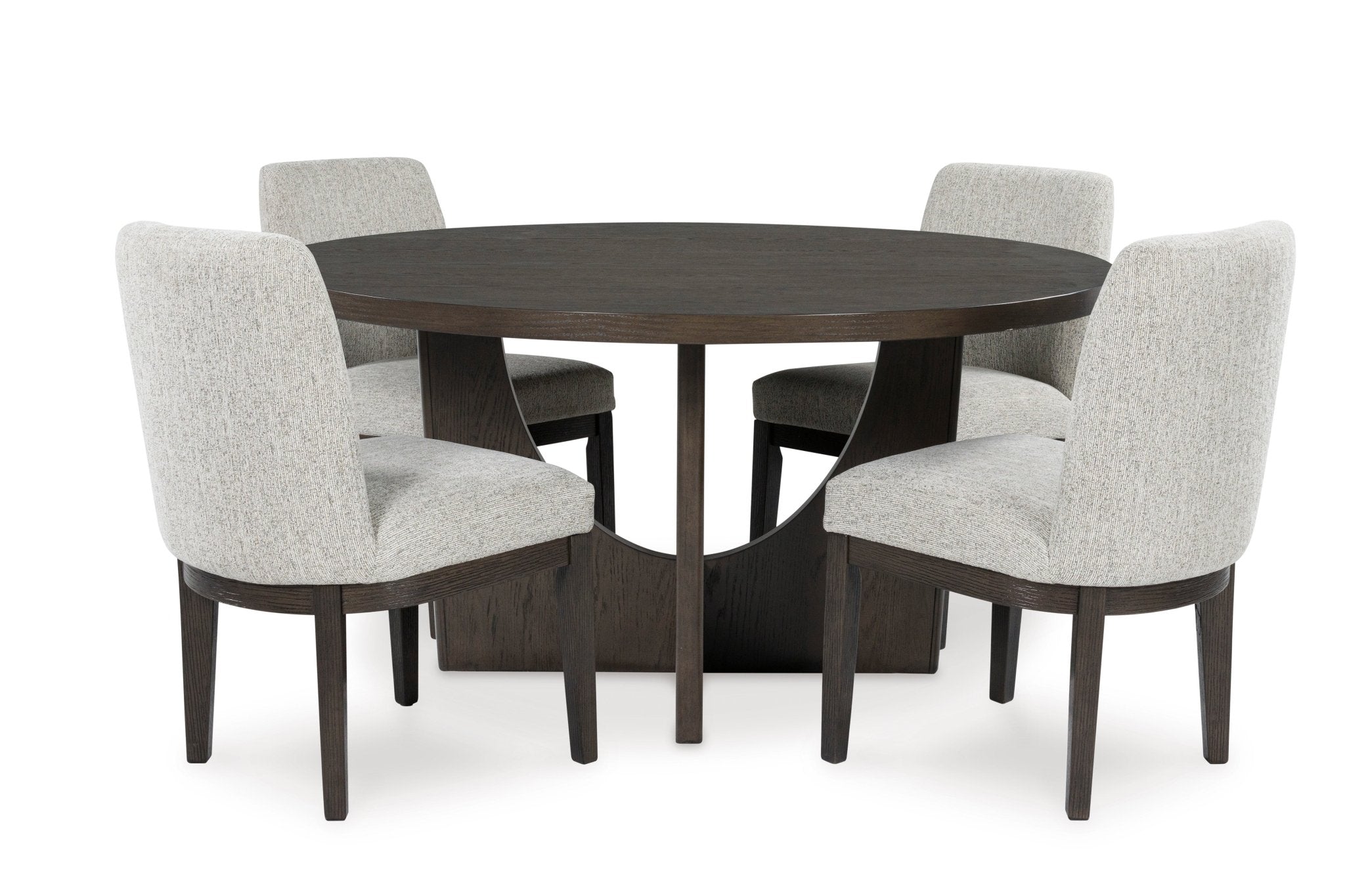 Burkhaus Round Dining Set 5 Chairs Dining Room Sets| Ashley Homestore