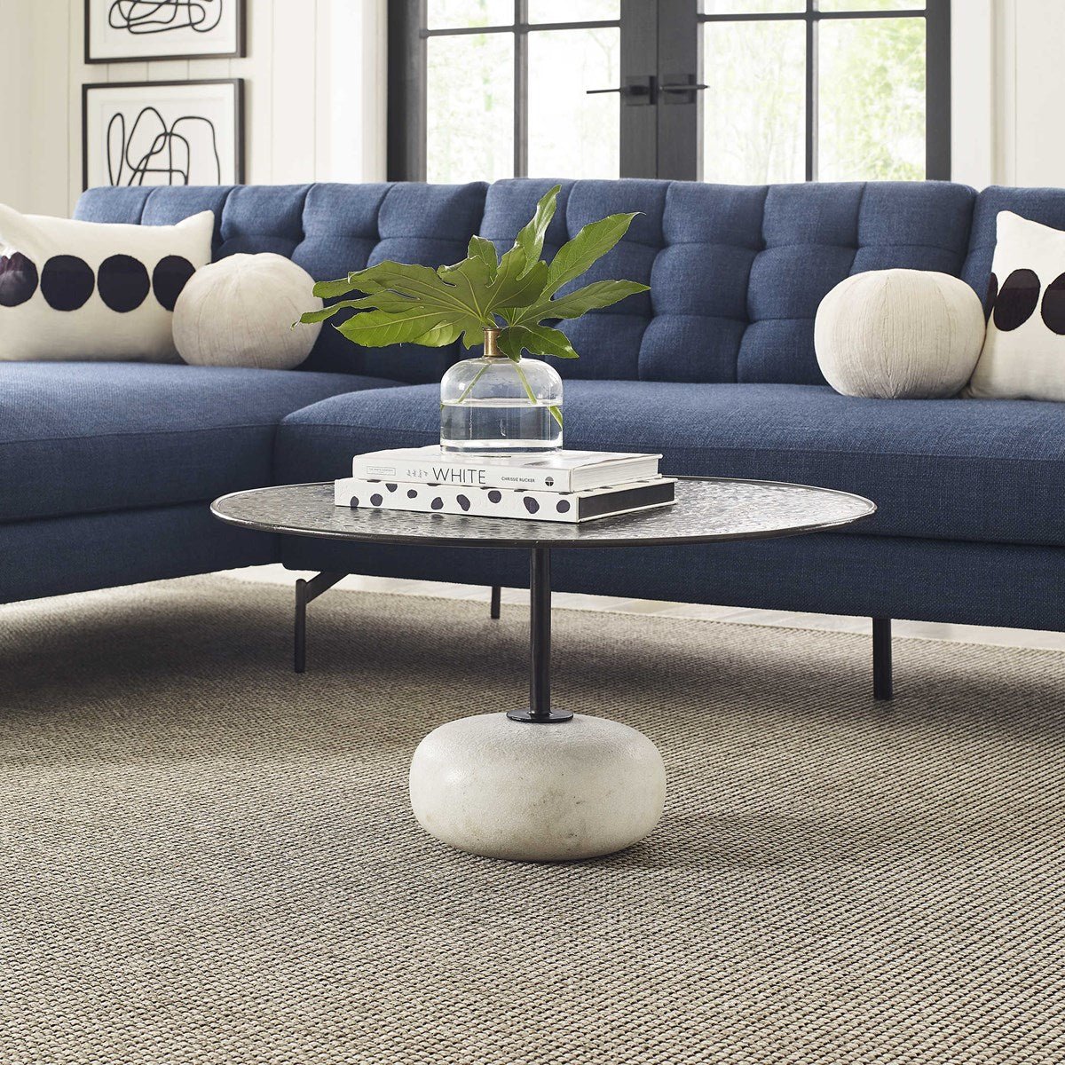 Button Up Coffee Table Table Decors| Uttermost