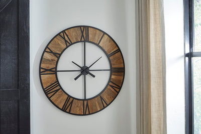 Byram Wall Clock - Al Rugaib Furniture