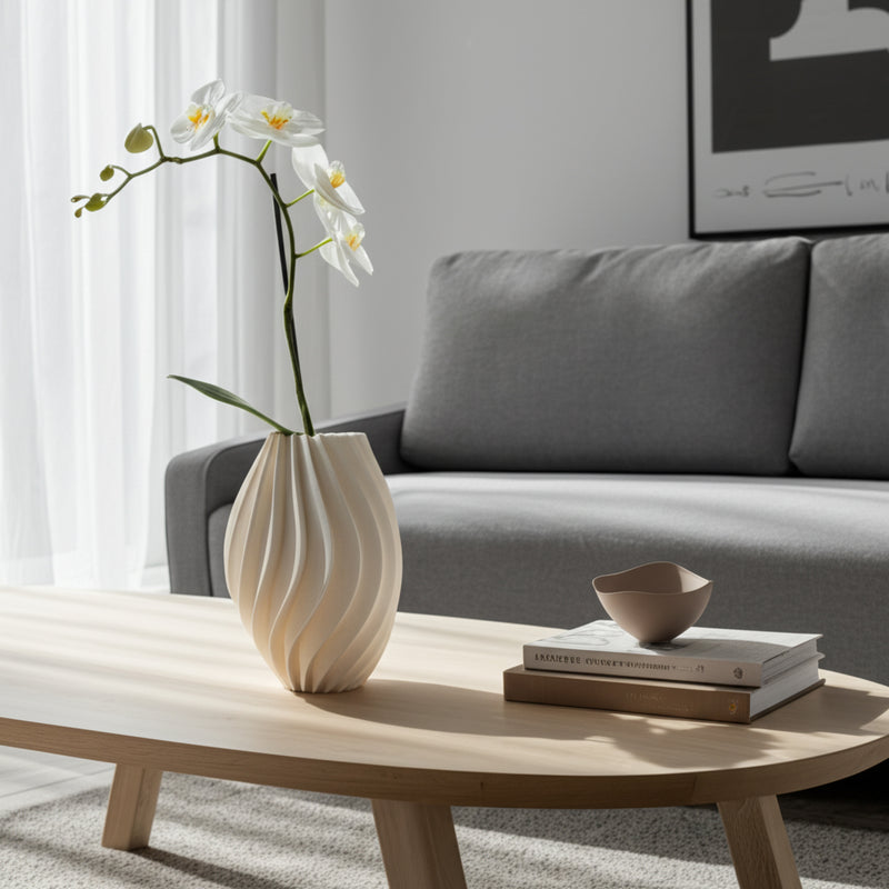 مزهرية مطبوعة ثلاثية الأبعاد إيثيريال ETHEREAL 3D PRINTED VASE