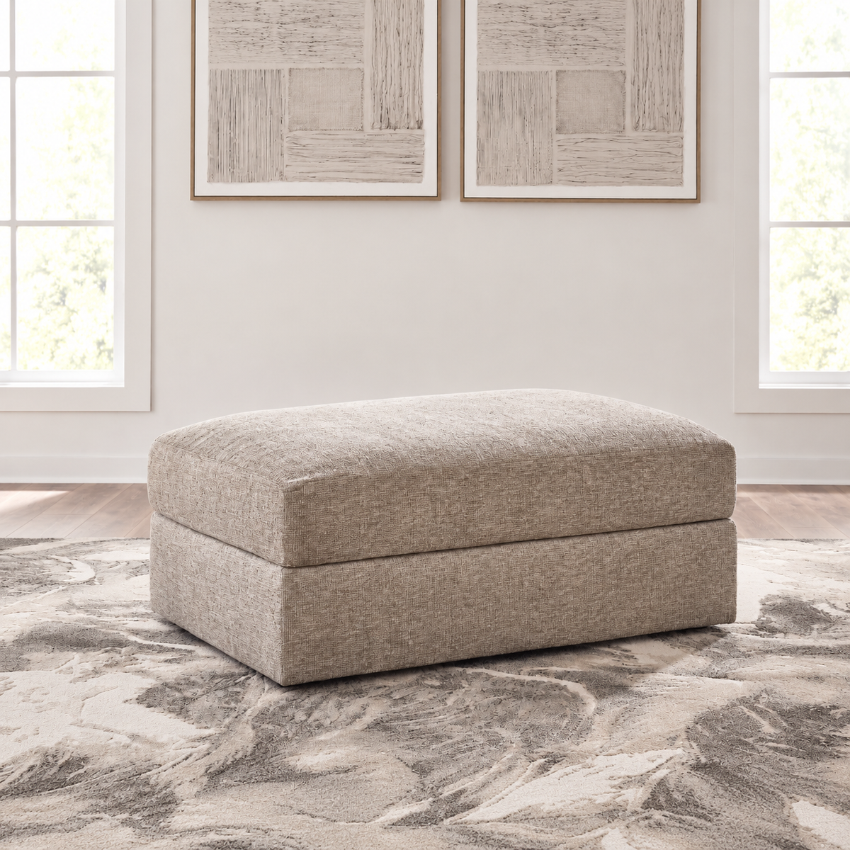 Reston Cove Oversized Accent Ottoman