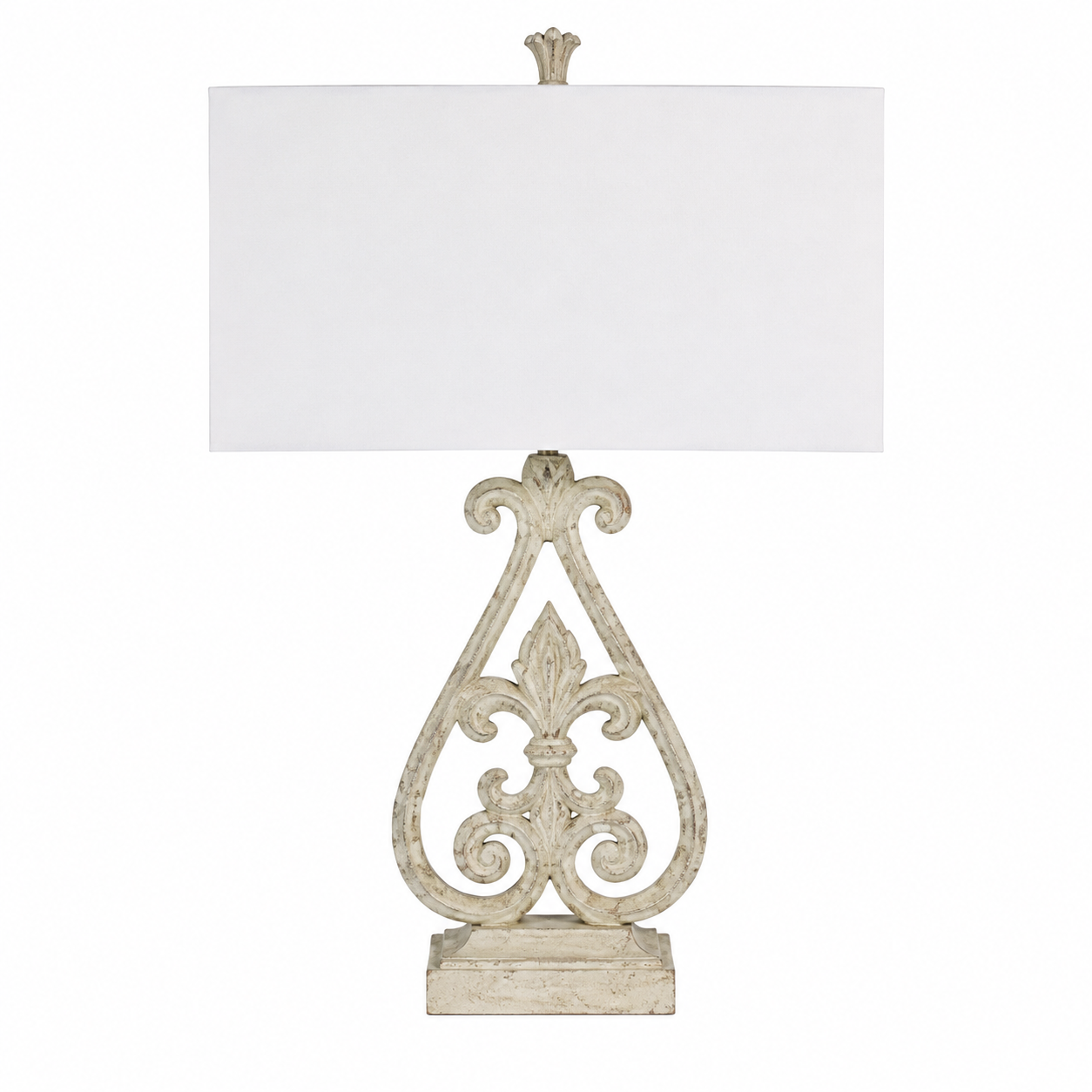 Fleur De Lis Table Lamp