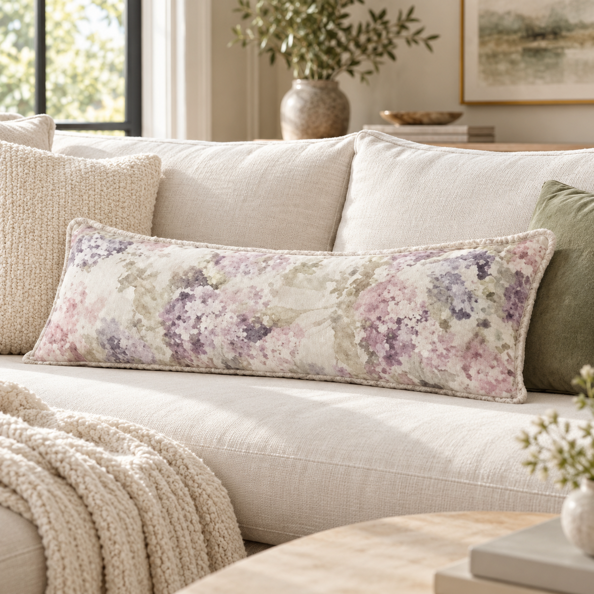 Jasmine Throw Pillow
