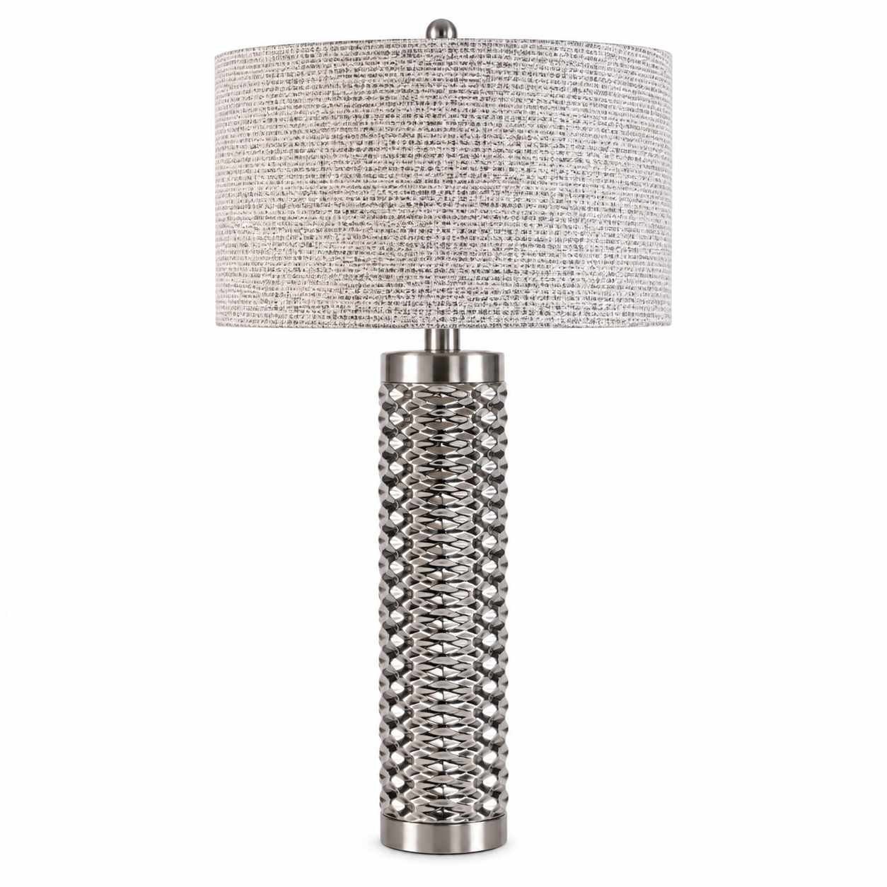 30"H Silver Nostalgia Table Lamp