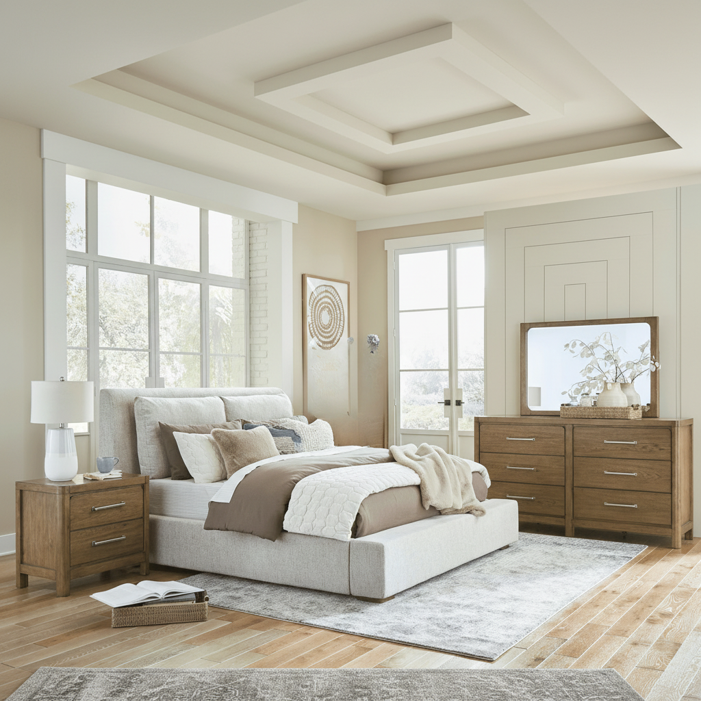 Cabalynn King Bed No Chest Bedroom Sets| Ashley Homestore